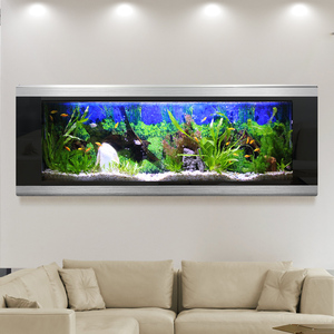 Bellissimo Acquario da Parete per Design d'Interni, Esposizione di Pesci Tropicali, <span class=keywords><strong>Effetto</strong></span> Visivo Accattivante, Capacità 25W, Realizzato in Vetro Resistente - Product Image 3