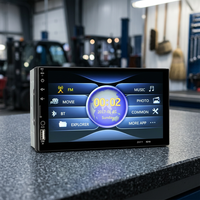 Autoradio multimédia avec écran tactile HD 2DIN de 7 pouces, lecteur MP5 MP3, vidéo, radio FM, musique, stéréo de tableau de bord