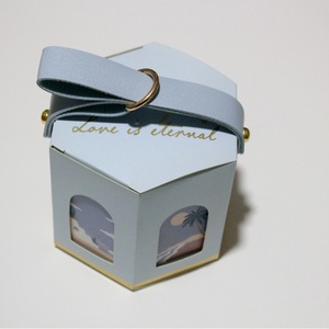 Boîte de mariage hexagonale de style chinois créative, nouveaux articles de mariage, sacoche pour bonbons et cadeaux, boîte cadeau de fiançailles - Product Image 4