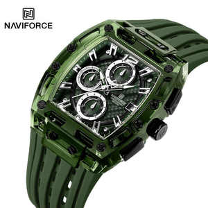 OEM NAVIFORCE 7105 Marque Mode Sport Montre Hommes Quartz Homme Montres Étanche De Luxe Chronographe Horloge Quartz Montres-bracelets - Product Image 4