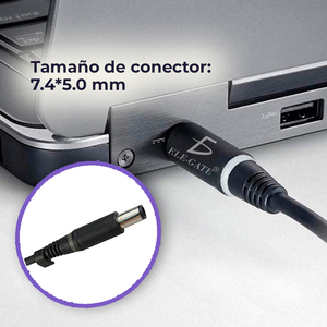 Chargeur pour ordinateur portable ELE-GATE 65W 19.5V 3.34A avec embout 7.4x5.0mm pour Dell - Product Image 5