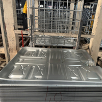 Palette en acier galvanisé Haomin IBC pour réservoir de 1000L, robuste, vente en gros, directement de l'usine