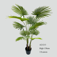 Tops Sales Künstliche Kokosnuss Mini Palmen 90 120 150 180cm Blätter Fuchsschwanz Bambus Outdoor Indoor Kanada Dekoration im Topf