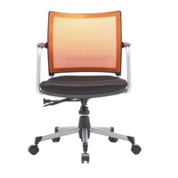 Chaise de bureau ergonomique confortable en maille GS-1770, chaise de travail, chaise de bureau à domicile, appui-tête réglable, pivotante industrielle en plastique, contemporaine