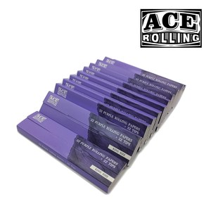Papel de Liar ACE Purple King Size de Marca Privada con 32 Hojas y 32 Puntas de Filtro por Libreta, Empaque Personalizado - Product Image 4
