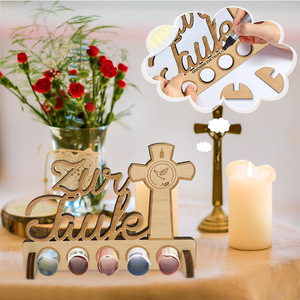 Cá nhân DIY gỗ kỹ thuật số đồ trang trí kỷ niệm quà tặng ý tưởng tiền ví tường treo trang trí giáo dục đồ chơi phong cách - Product Image 2