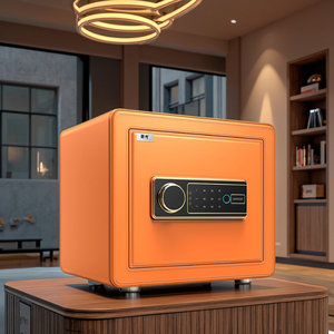 ตู้เซฟเก็บเครื่องประดับขนาดเล็ก Chen Guang พร้อมซับในนุ่ม ปุ่มกดอิเล็กทรอนิกส์ ป้องกันรอยขีดข่วน ทำจากเหล็ก สำหรับเก็บแหวน สร้อยคอ นาฬิกา - Product Image 3