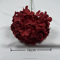 Hortensias artificiels sans feuilles pressés en vrac, vente en gros pour mariages, maisons, hôtels, Noël, Halloween, luxueux, imperméables, en soie, floraux