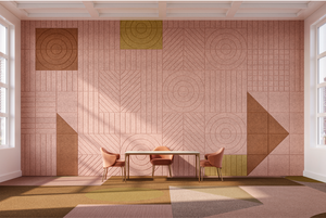 Paneles acústicos de tablero de fibra de poliéster 1220*2420*9mm autoadhesivo de decoración de pared interior a prueba de sonido de alta densidad 100% - Product Image 6