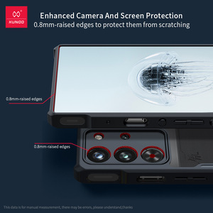 Ốp điện thoại trong suốt cho Red Magic 10S Pro+ có giá đỡ và vòng từ tính - Product Image 6