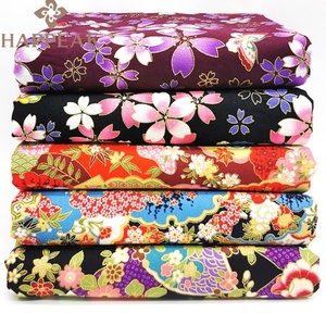 HAPPEAK lot de <span class=keywords><strong>tissu</strong></span> en coton prédécoupé 5 pièces/ensemble 40*50cm <span class=keywords><strong>tissu</strong></span> Patchwork de Quilting de Style <span class=keywords><strong>japonais</strong></span> - Product Image 2