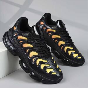 CANSHI <span class=keywords><strong>TN</strong></span> Plus Sneakers respirantes d'été de haute qualité à lacets avec <span class=keywords><strong>logo</strong></span> <span class=keywords><strong>TN</strong></span> personnalisé Chaussures en maille pour hommes - Product Image 4