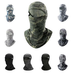 XTJ09 Cache-Col Balaclava Intégral en Spandex et Polyester Noir Personnalisé avec Logo pour Hommes Moto <span class=keywords><strong>Ski</strong></span> Été - Product Image 1