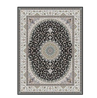 Tapis en soie persan super doux tapis de sol élégant fait à la main Design traditionnel haute densité parfait pour la décoration intérieure