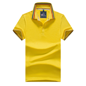 Custom Embroidered Logo Solid Formal for Shirt Cotton Polyester <b>Blend</b> Breathable High Quality Bulk Golf ODM Unisex Men - Product Image 3