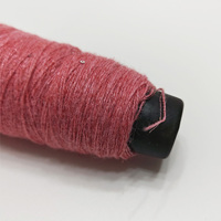 SW Rainbow 22S/2 Fancy Spun Yarn Sequin Metallic (Lurex) Thread 70% Acrylic 14% Wool Customized Color for Hand Knitting Textile