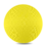 Ballon rebondissant gonflable en caoutchouc de 8,5 pouces pour l'extérieur et l'intérieur, ballon de terrain de jeu, ballon de dodgeball