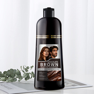 Crème colorante capillaire au <span class=keywords><strong>chocolat</strong></span>, douce et non-irritante, teinture capillaire à base de plantes pour couvrir les cheveux gris - Product Image 3