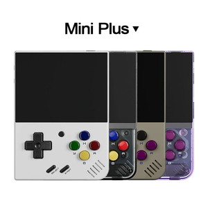 เครื่องเล่นเกมพกพา Miyoo Mini Plus Flip V2 V4 สีเหลืองเทา สไตล์เรโทร - Product Image 2