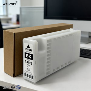 <span class=keywords><strong>Cartucho</strong></span> de Tinta de Pigmento WEL-TRY T41F5 T41F2 T41F3 T41F4 con Chip, Volumen 350 ml, para Impresoras <span class=keywords><strong>Epson</strong></span> SureColor SC-T3405 T5405 - Product Image 6