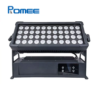 Projecteur mural LED RVBW couleur pleine IP65 44*10W/20W DMX512 pour DJ, concerts, événements, spectacles, éclairage paysager et de scène