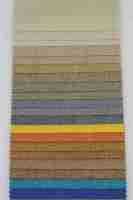 Tissu d'ameublement en polyester tissé Dobby occultant imperméable, aspect lin, léger, 210 g/m², design personnalisé, vente en gros Chine