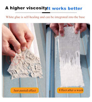 1.5mm * 5cm * 5M Yu Ru su geçirmez sızdırmazlık butil kauçuk bant flaş bant çatı onarımı için