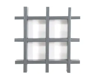 Decoratieve drop plafond metalen grid aluminium open mobiele plafond voor supermarkt