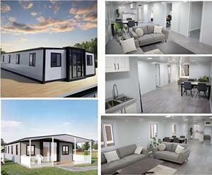 Casa Contenedor Prefabricada Expandible de 20 pies/40 pies con Certificación CE, Moderna, Ecológica, Oficina Móvil, <span class=keywords><strong>Apartamento</strong></span> Modular Pequeño - Product Image 6