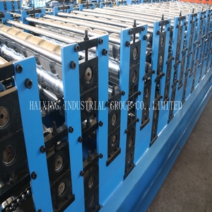 Hoja de techo de teja galvanizada que hace la máquina formadora de rollos de <span class=keywords><strong>pizarra</strong></span> de techo de tres capas - Product Image 6