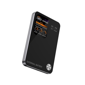 สินค้ามาใหม่ พาวเวอร์แบงค์ไร้สายแบบกำหนดเองได้ หน้าจอ TFT ความจุ 5000mah <span class=keywords><strong>3</strong></span> in 1 ชาร์จเร็วสุด 20W - Product Image 1