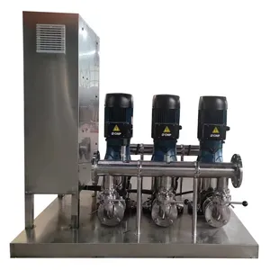 Automatic constant pressure variable frequency water supply equipment Multistage vertical centrifugal pump Pipeline booster pump