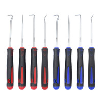Kit de 5 crochets pour joints d'étanchéité automobiles en acier allié, extracteur de joints ABS, spatule de nettoyage, outil de levier pour joints d'étanchéité pour réparation automobile