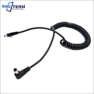 Cable en Espiral de CC de 7.2V-8.4V 5.5*2.5mm con Acoplador LP-E10 DR-E10 para Cámaras Canon EOS 2000D 1300D 1500D 1100D <span class=keywords><strong>Rebel</strong></span> T7 T6 - Product Image 4