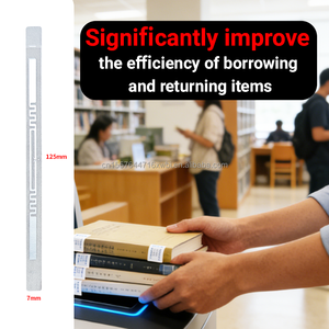 공장 재고 장거리 판독 RFID 도서관 태그 860~960MHz NXP U9 빈 RFID 태그 스티커 물류 관리용 - Product Image 5