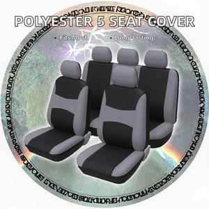 Housses de siège auto universelles en polyester, ensemble complet 9 pièces, toutes saisons, pour 90% des voitures (vente en gros) - Product Image 3