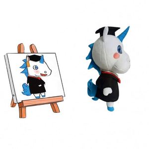Peluche Personalizado de Doctor Fox con Diseño de Estetoscopio - Bata Blanca, Pelaje Naranja, OEM ODM, Animal de Peluche, Regalo con Temática Médica - Product Image 6