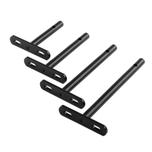 Haidibosi T-Shaped <b>Shelf</b> Support <b>Bracket</b> Iron Powder Coated Adjustable Hidden Support For <b>Shelf</b> - Product Image 2