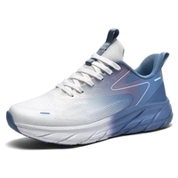 Sepatu Olahraga Pria untuk Jalan Kaki, Lari, Tenis, dengan Bantalan Empuk, Bahan Mesh, Anti Selip, untuk Gym, Workout, Jogging, Nyaman