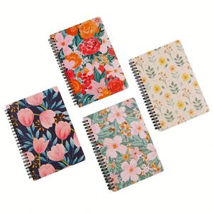 Cuaderno Espiral A5 de la Serie Floral, Diario, Libreta, Material de Oficina y Escolar, Venta al Por Mayor - Product Image 2