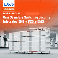 Système de batterie haute tension MoregoSolar Deye BOS-B-Pro-A3 257,23 kWh LFP Modulaire C&I BESS pour stockage d'énergie hybride 100 kW 125 kW