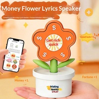 Haut-parleur intelligent IA, Réveil tendance avec affichage des paroles, Écran de mise en miroir des photos, Bluetooth 5.3, Étanche IPX4, Cadeau d'anniversaire/nouveau cadeau