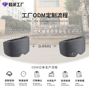 Masque oculaire 3D personnalisé Traelsky en modal, rafraîchissant, bloquant la lumière, portable, respirant, avec impression de logo - Product Image 5