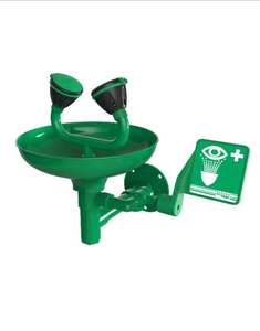 Estación de Lavado de Ojos para Uso en <span class=keywords><strong>Laboratorio</strong></span>, Lavador de Ojos de Latón Macizo Duradero con Activación Manos Libres, Lavador de Ojos de Emergencia para <span class=keywords><strong>Laboratorio</strong></span> - Product Image 1