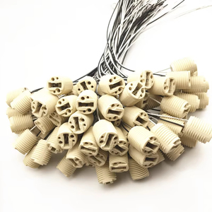 Gốm sứ <span class=keywords><strong>G9</strong></span> <span class=keywords><strong>LED</strong></span> Halogen giữ đèn M10 vít treo ánh sáng bóng đèn cơ sở ổ cắm cho ánh sáng đèn chủ sở hữu căn cứ - Product Image 3