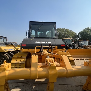 Bulldozer sur chenilles Shantui SD16 d'occasion à prix réduit, faible nombre d'heures de travail, 160 CV, engin de construction avec inspection complète - Product Image 3