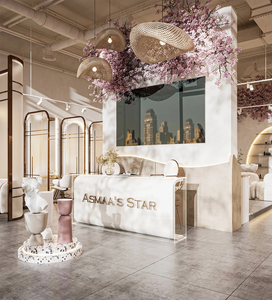 Modern Solid Wood Beauty Salon Interior Design and Full Store Furniture Solution - Product Image 2
