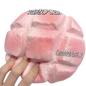 Pelota de pan de PU suave extragrande de alta calidad, panecillo de piña de levantamiento lento, regalo único para aliviar el estrés y decoración para bromas de cumpleaños - Product Image 3