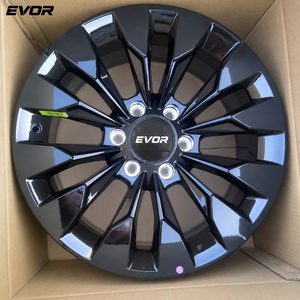EVOR Llantas de Aluminio Forjado de Última Generación con Diseño Cóncavo para <span class=keywords><strong>Land</strong></span> <span class=keywords><strong>Cruiser</strong></span> 2008-2019 y LC300 2022, Disponibles en 25mm, 30mm y 40mm - Product Image 5