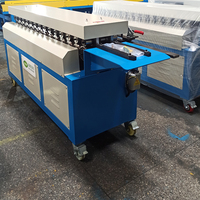 Machine de fabrication de joints TDF robuste pour conduites en tôle galvanisée de 0,8 mm, 1,0 mm, 1,2 mm